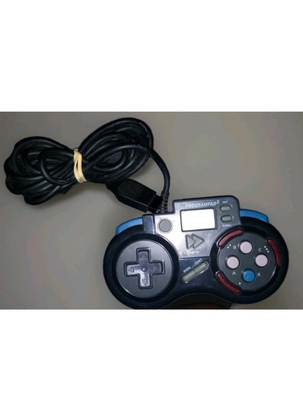 Sega Genesis ProgramPad Black Retro Game Controller with Programmable Buttons